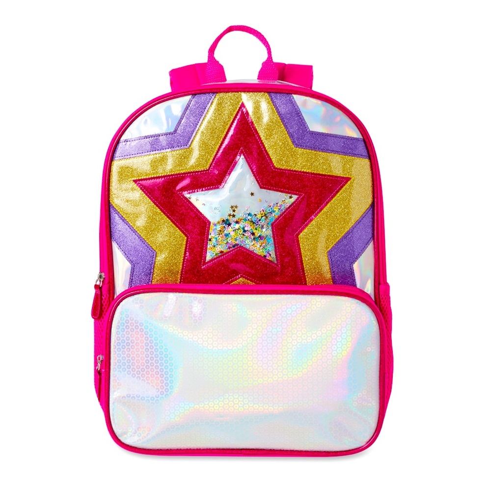 Metallic Star Backpack